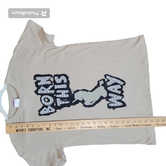 NWT BORN THIS WAY LADY GAGA TEE - S - Picture 5 of 6